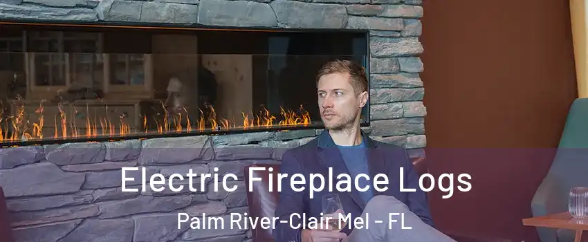 Electric Fireplace Logs Palm River-Clair Mel - FL