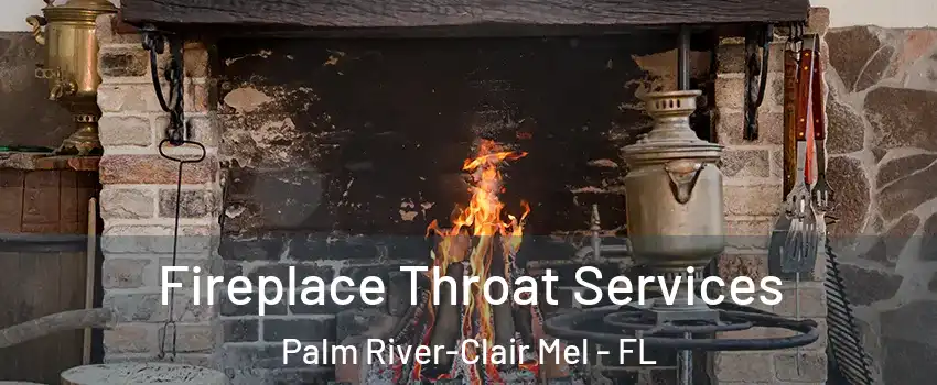  Fireplace Throat Services Palm River-Clair Mel - FL