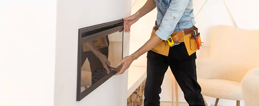Metal Fireplace Installation in Palm River-Clair Mel, Florida